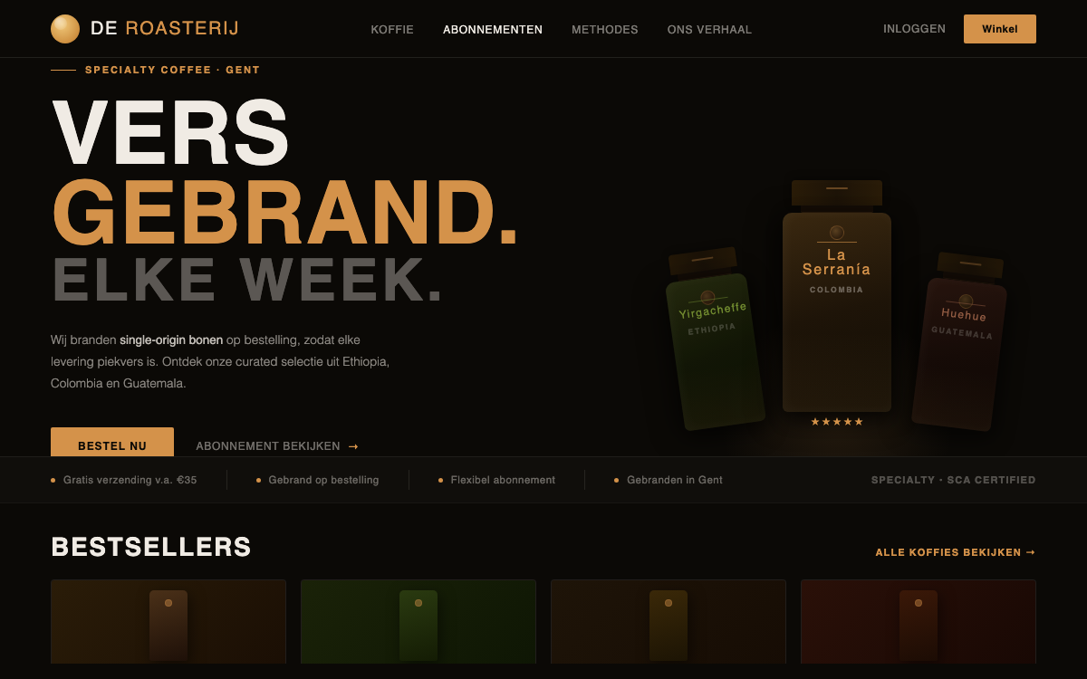 De Roasterij screenshot